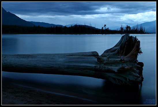 Kalum Lake at Night