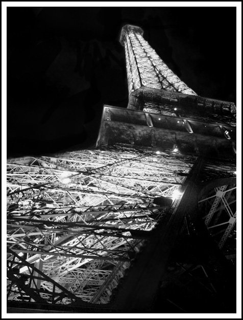 Eiffel Tower at Night.