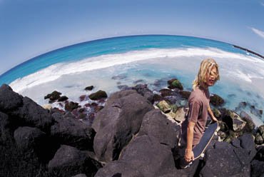 me at the beach, theres a skate park on the otherside