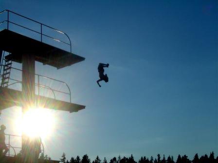A dreampicture of tommie flips from 10meters