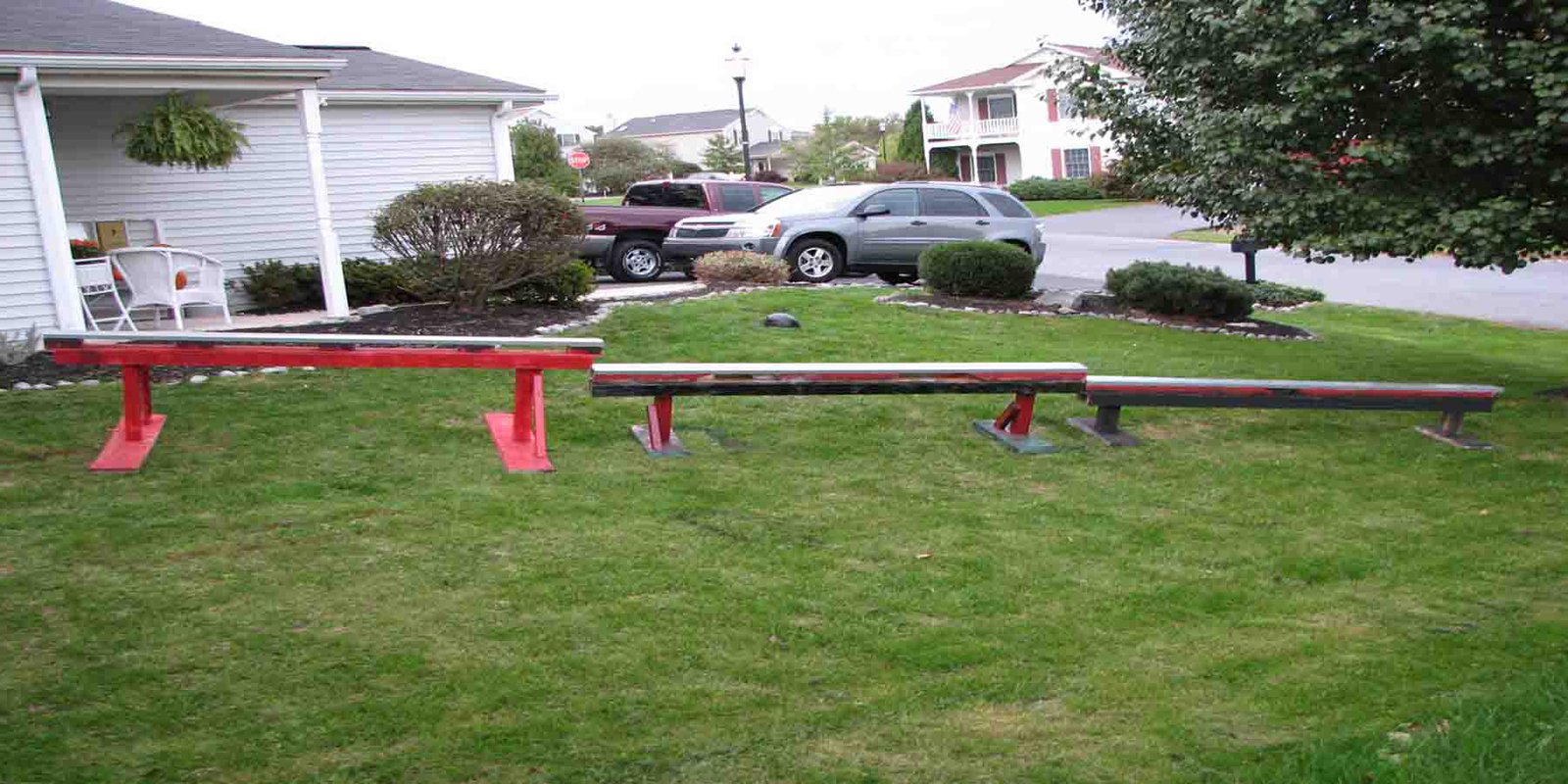 backyard rail