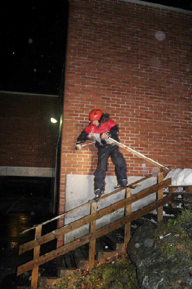 Urban railing in Rain!!!