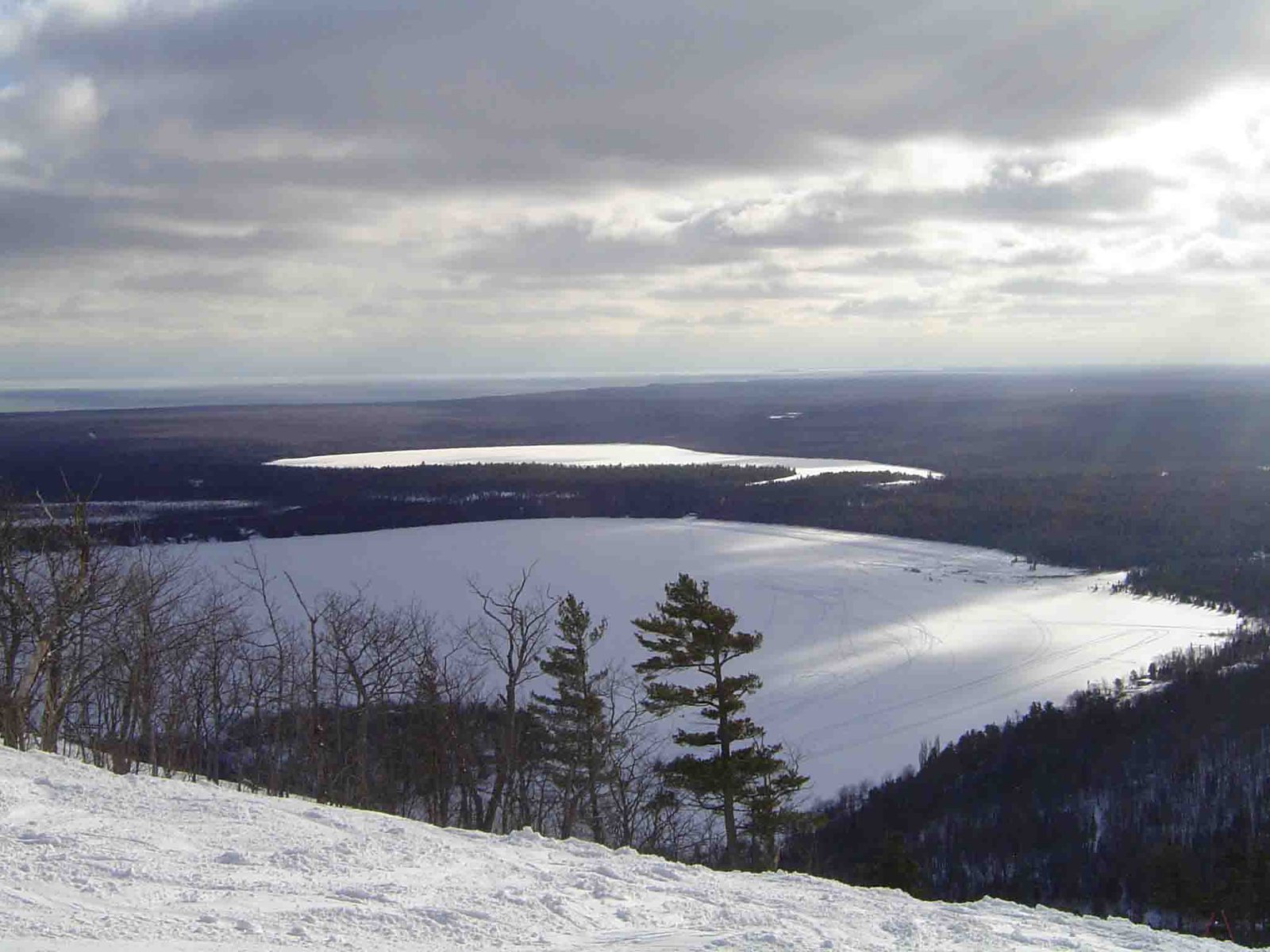 View from top of Mount Bohemia