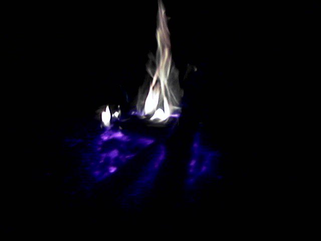 fire at night