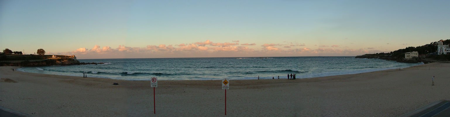 Panorama Cooge Beach, Australia