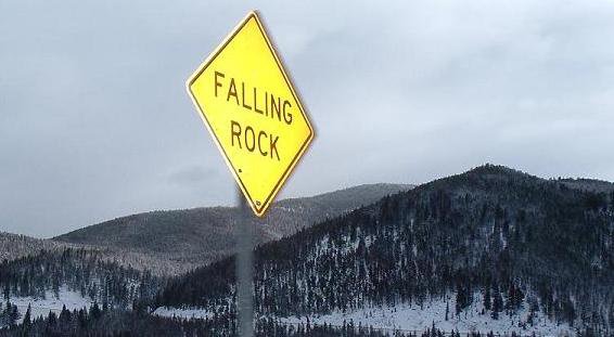 sign with mountains in the background (cool looking)