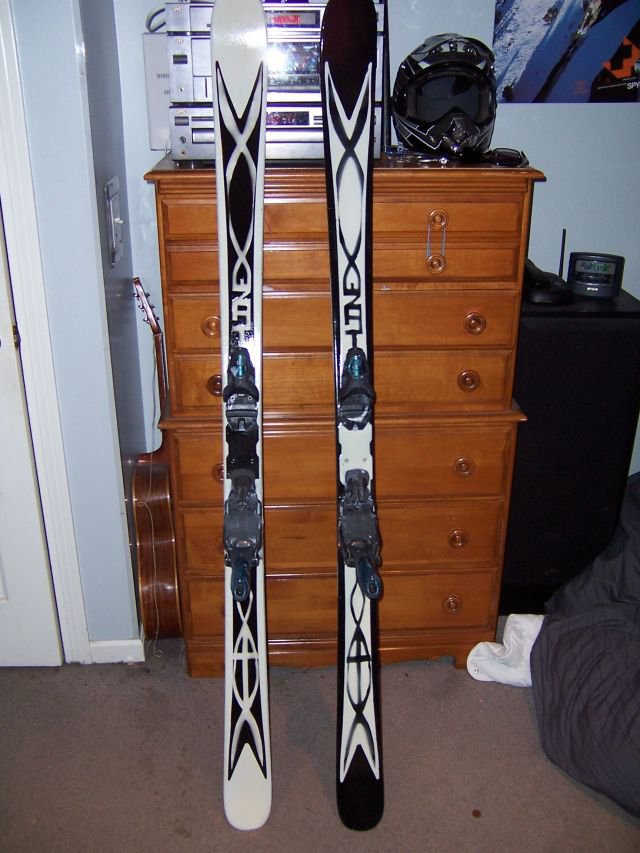 my painted skis