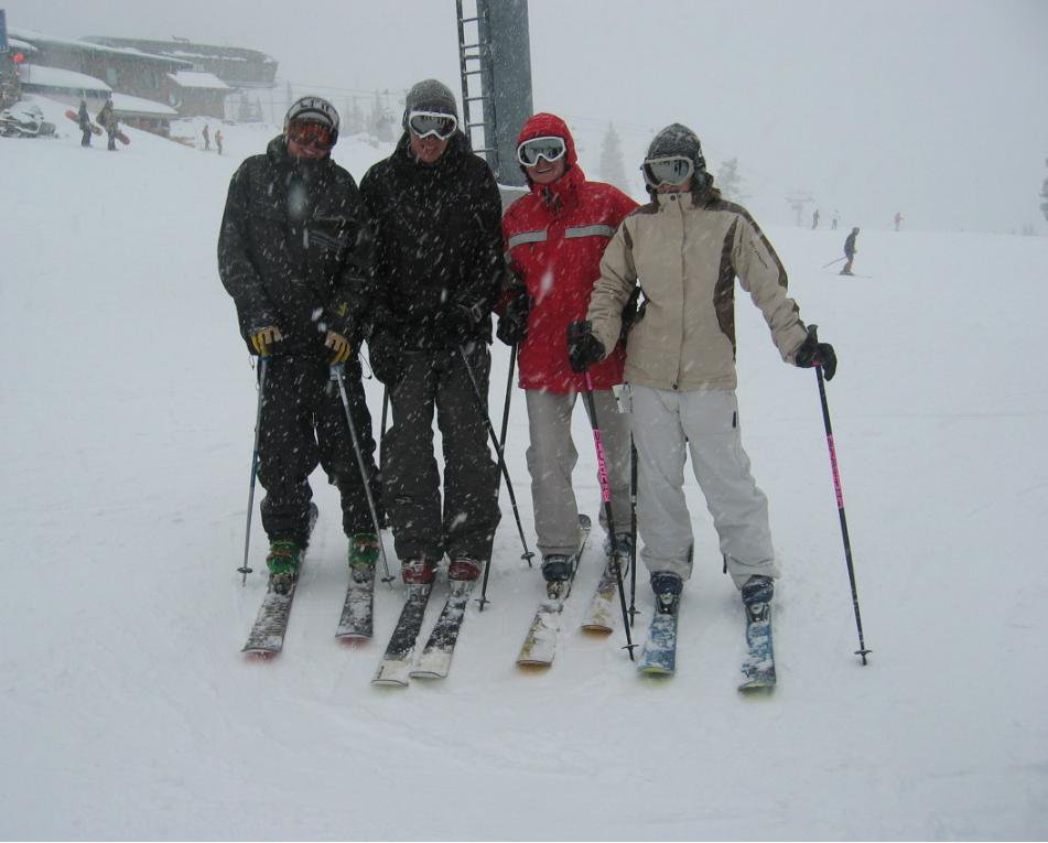 Aspen fun in snow