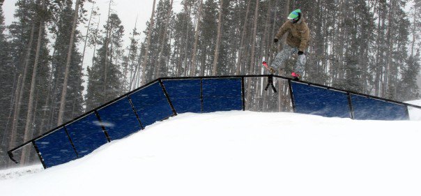 Trap rail @ big sky