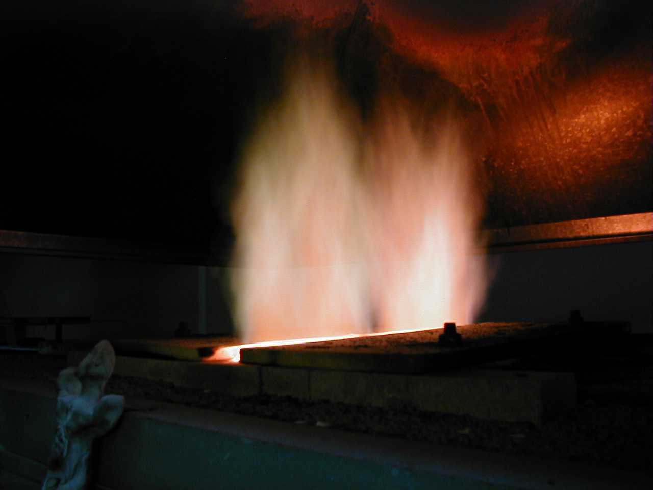 flamage from my kiln