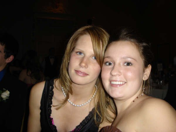 semi formal, wahoo. i'm on the left