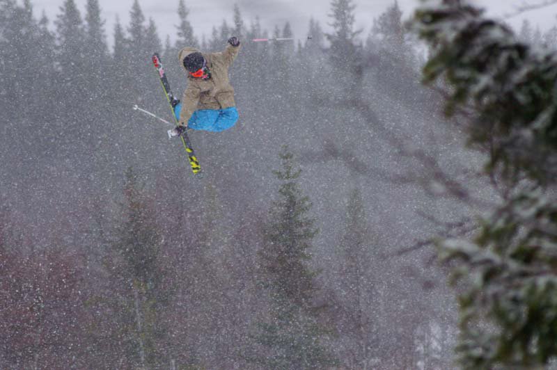 Nosemuteing in snowstorm