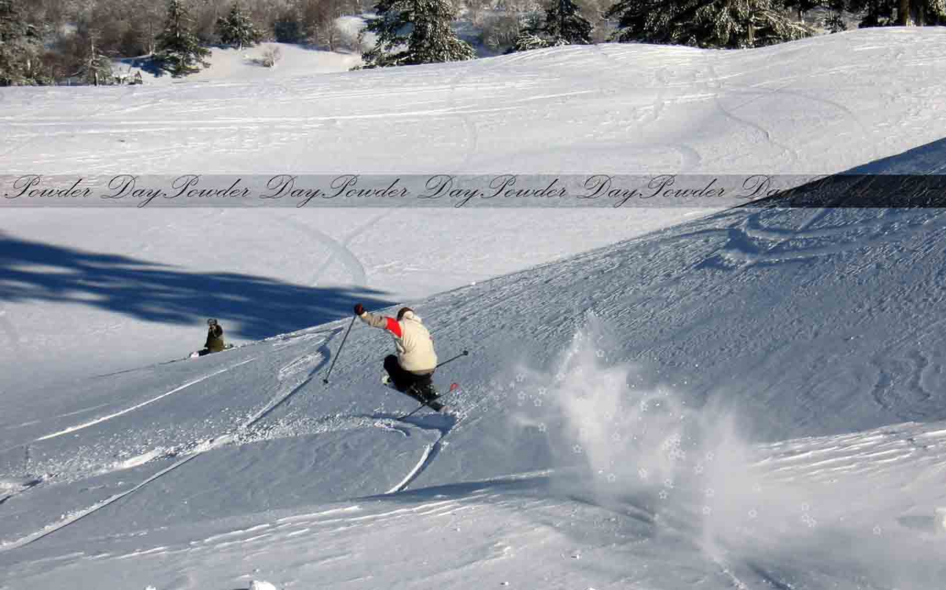 Powder Day in GREECE