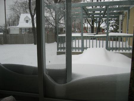 record snowfall montreal