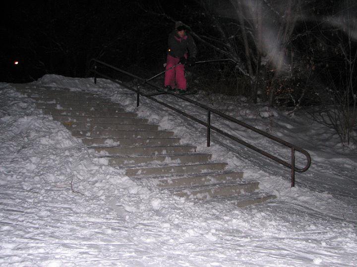 At least I shoveled the steps...