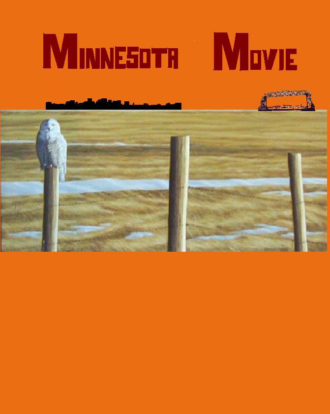 rough idea for cover of Minnesota Movie, (paint)