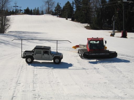 Snowtrails rail demo