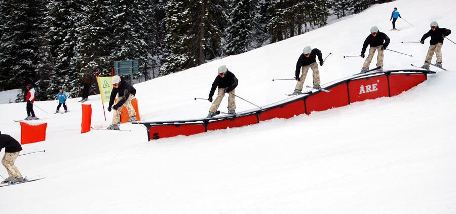 Rollercoaster box at Åre