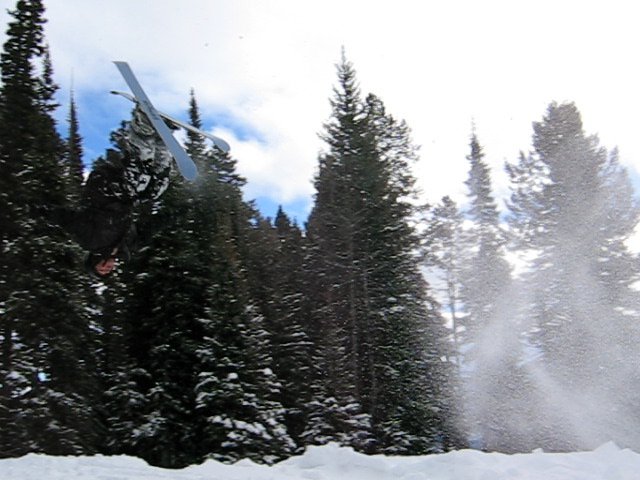 Cam doing a mega steezy backflip!