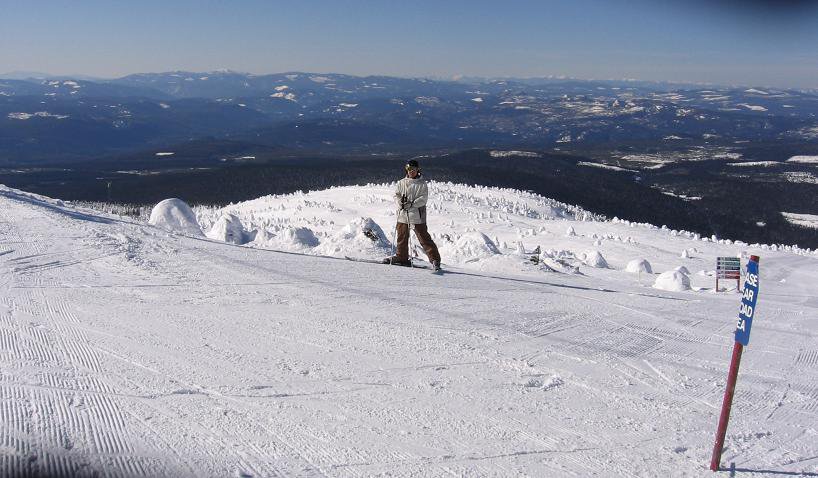 Snow Ghost Army at Big White