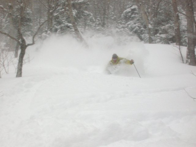 "Aaron should have brought his snorkel"- Stowe, VT