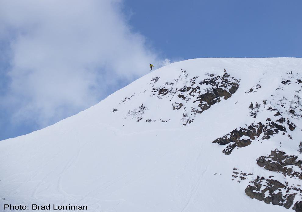 Dropping North Cornice (The whole thing) 80+ feet