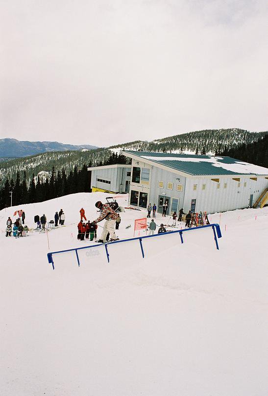 down rail at Jibij rail jam