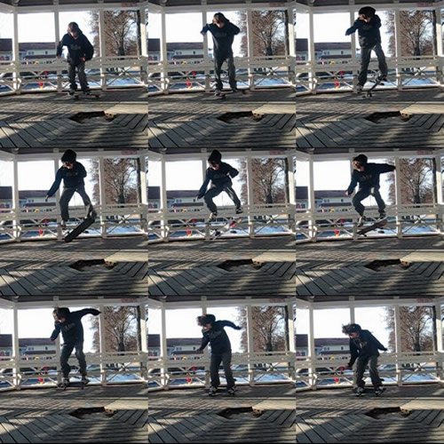 Heelflip sequence