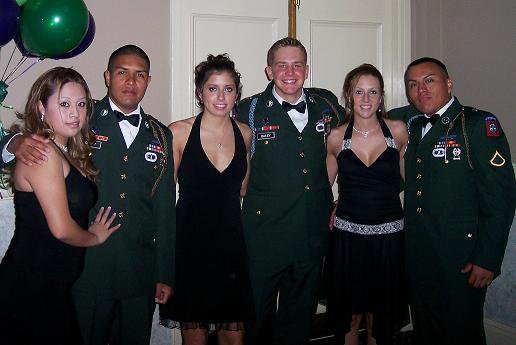 Army Ball! (I'm the girl in the middle)