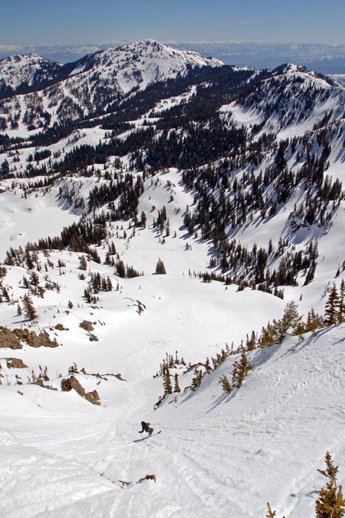 Spring couloir fun