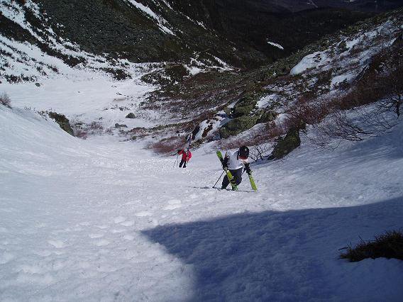 Hiking up