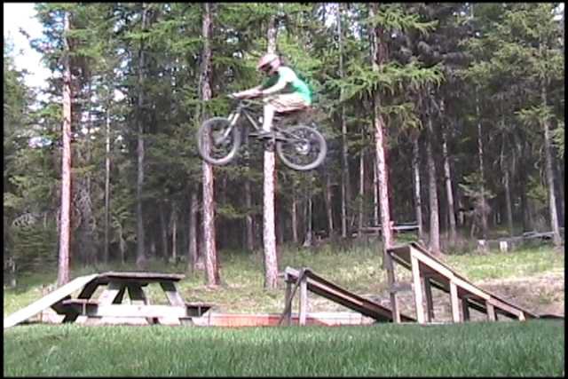 Biking kicker