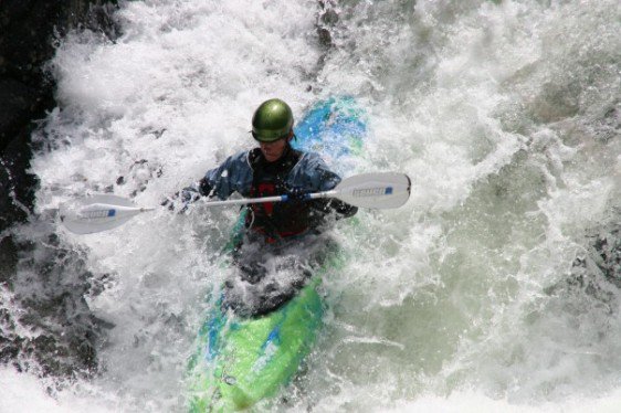 Kayaking 15 ft pourover