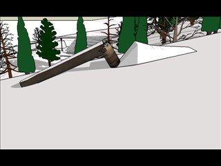 tree rail(sketchup)