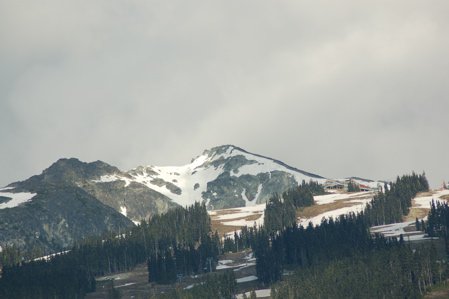 Whistler view from high north hotel