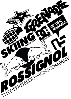 Custom Ski Sticker