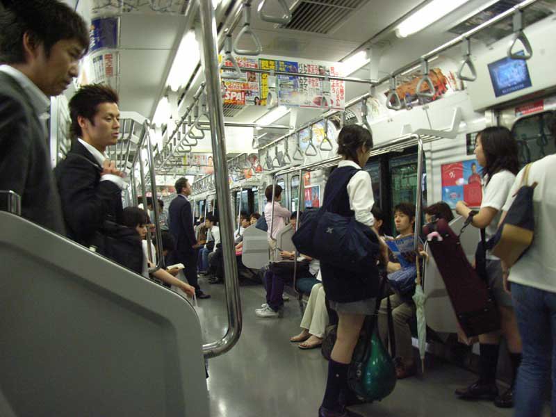 Typical Japanese Subway