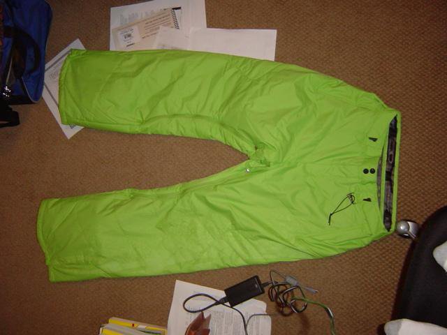 06-07 Oakley Lime Puffy Pant