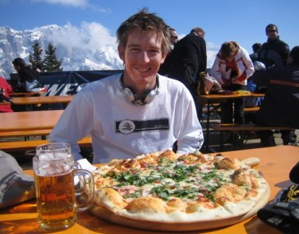 Pizza, Beer and Skiing