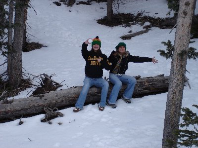 First snow we saw in colorado!