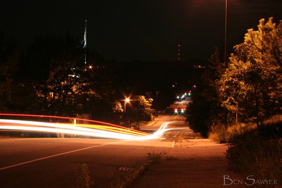 Street at night