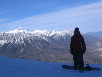 Top of fernie