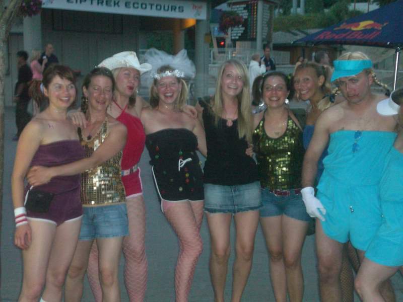 Bachelorette party in whistler, b.c.