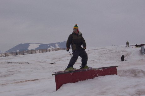 Last day of skiing in chile