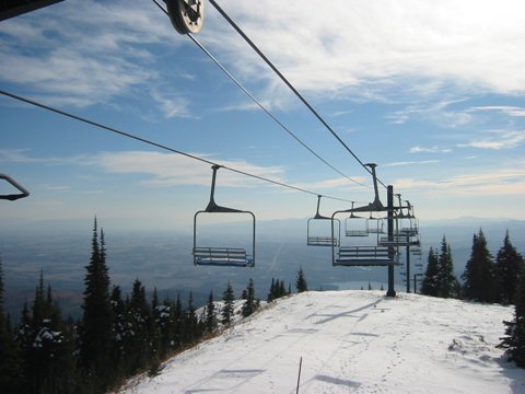 Flathead Valley from Chair 5