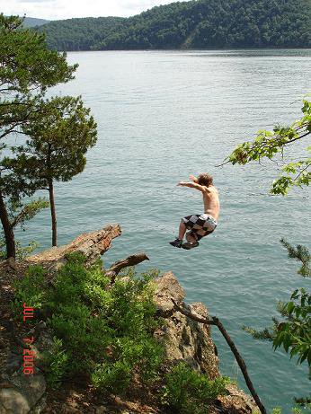 Cliff Jumping