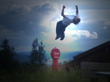 Jumping of a fire hydrant