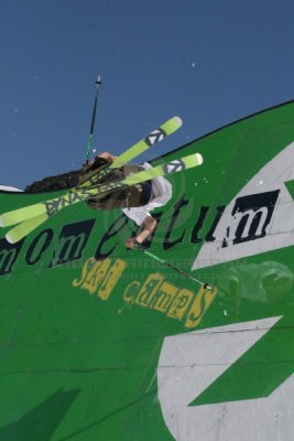 Flat Spin on wallride