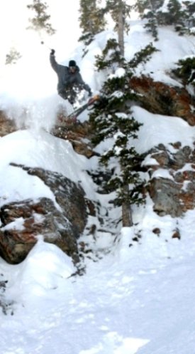 Alta cliff drop