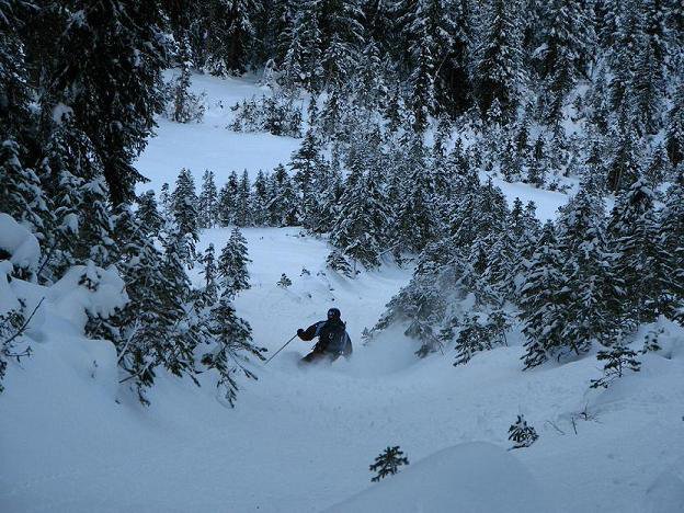 Charging a Narrow Chute